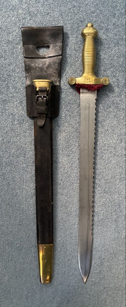 Stichwaffen: Faschinenmesser 1832/52 AR – Gebraucht aus Gutenswil von Antiques77