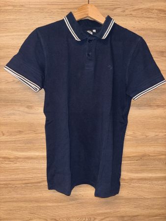 Polo Shirt America Today dunkelblau Grösse S/M