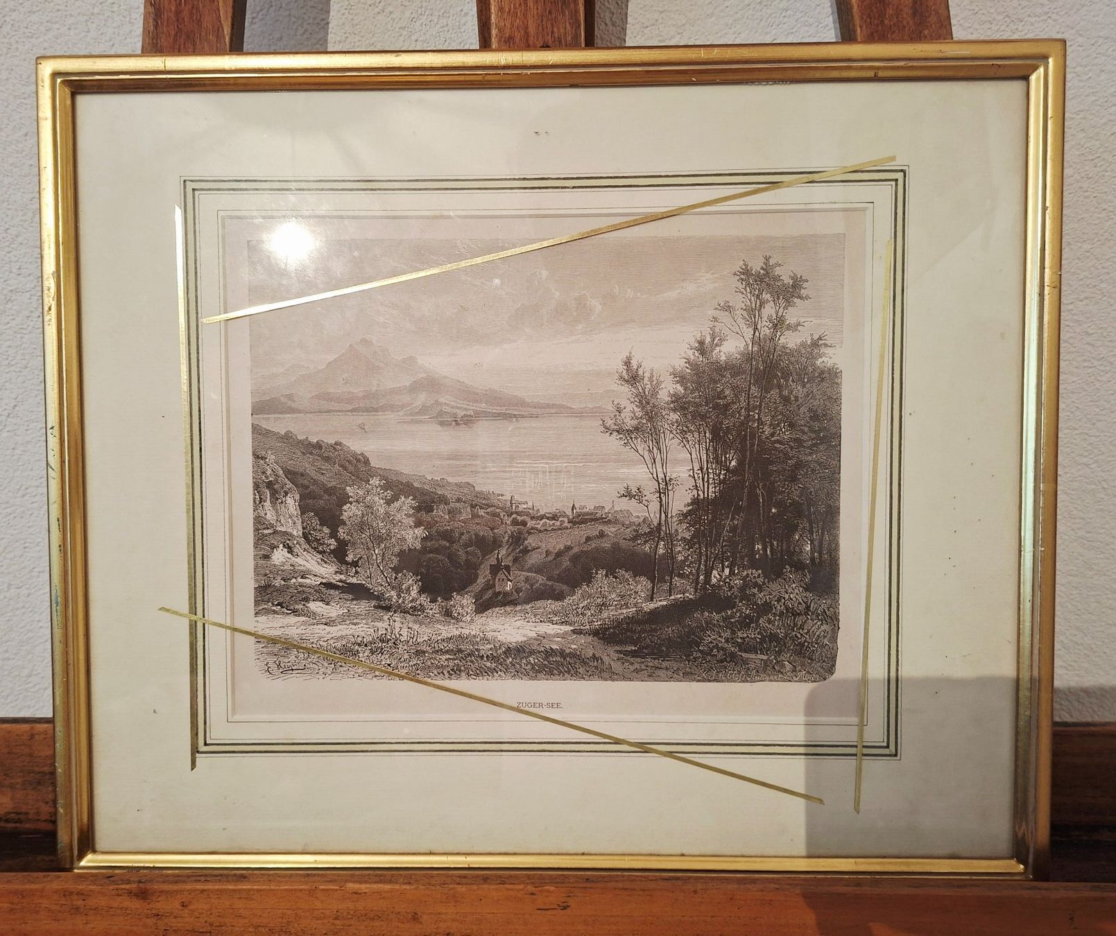 Gravures: Stich vom ZUGER-SEE – D'occasion à Weiningen ZH par nic_5lqm