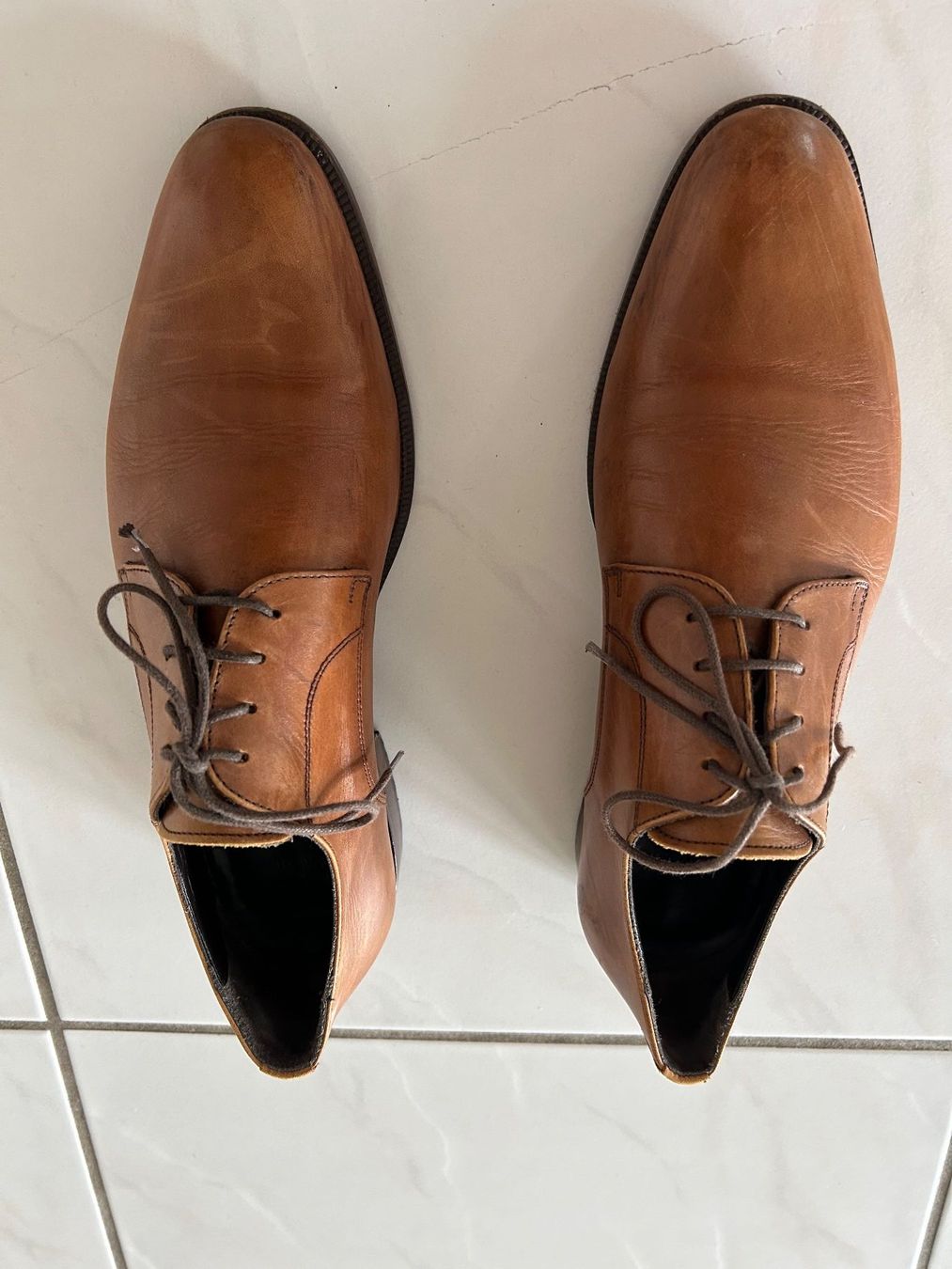 Navyboot Scarpe da uomo: Herren Lederschuh Gr. 43 – Usato da Gutenswil venduto da walker60 1