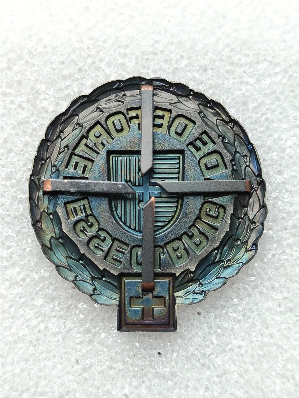 Placchette & Badge: Béretemblem Festungsbrigade 10 – Usato da Bauma venduto da SwissMilitaria 1