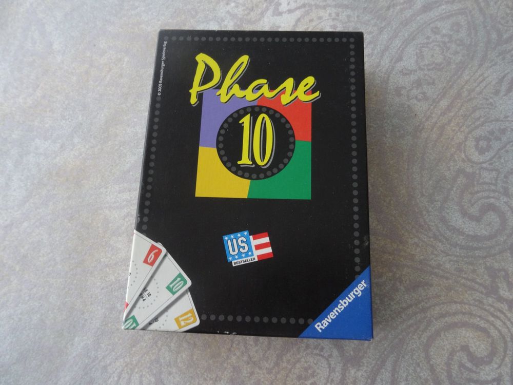 Phase 10 Das Brettspiel von Ravensburger (Gebraucht) in Wil SG für CHF