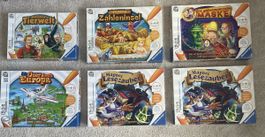 Ravensburger Tiptoi Spiele Set, 6 Spiele, gebraucht