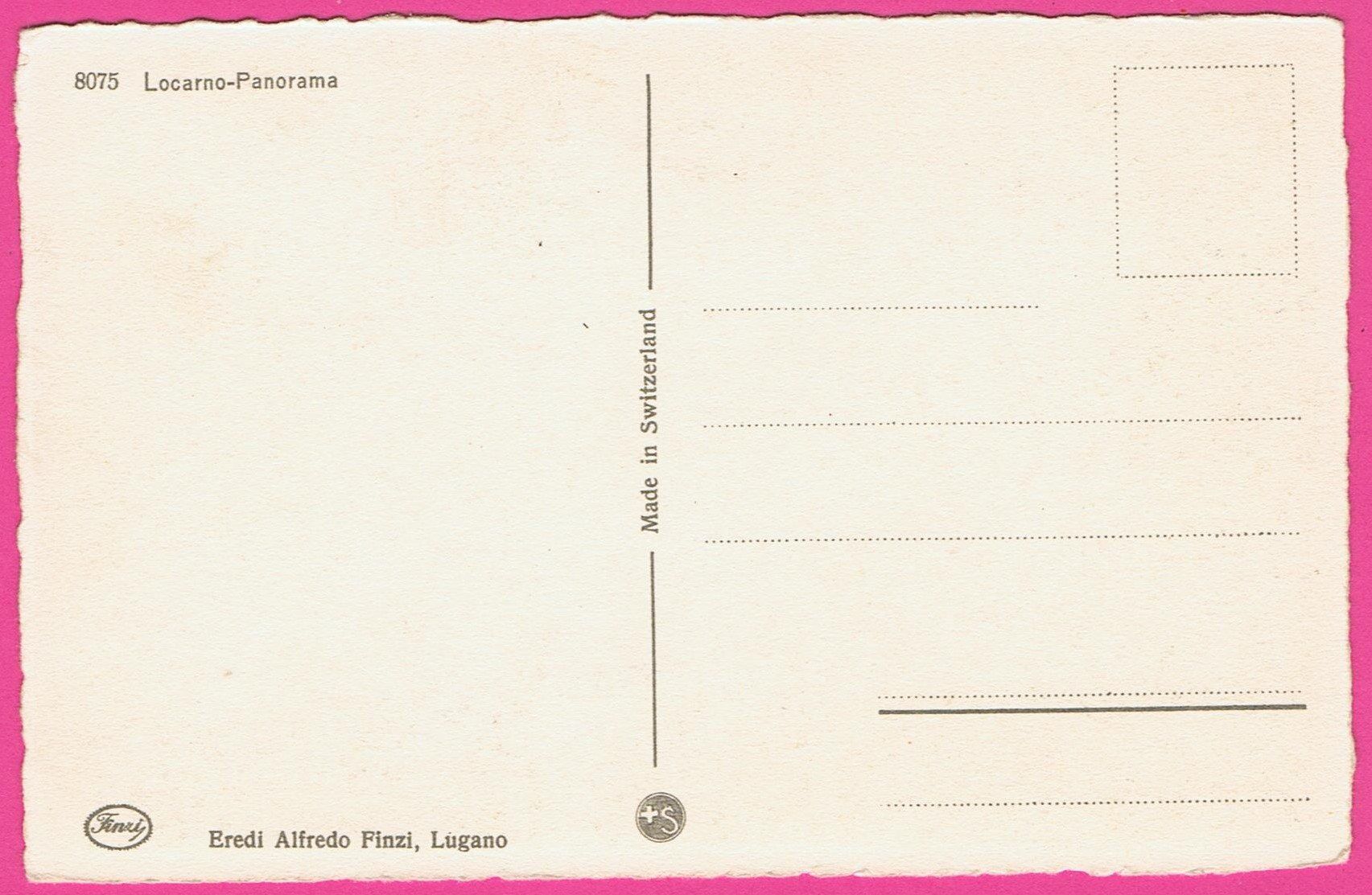 Cartes postales: Locarno Panorama – D'occasion à Einsiedeln par dillie 1