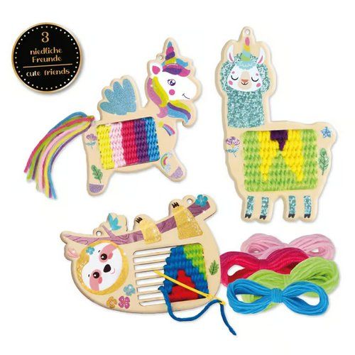 Kit bricolage: Lena - Mini Webrahmen Tiere / Batselset – Nuovo e nell'imballaggio originale da Oensingen venduto da Liquidations-Shop 1