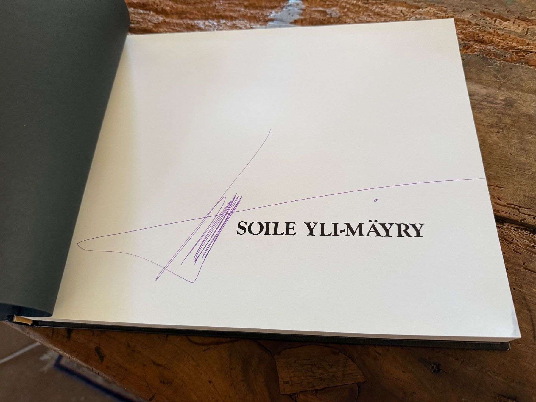 Livres: Soile Ily-Mäyry signiert – D'occasion à Bern par Jwpm66 1