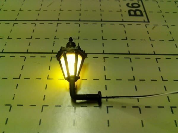 Modellini di ferrovie: Nostalgie LED-Wandlaterne 1:75 – Nuovo (secondo la descrizione) da Luzern venduto da Salefactory 1