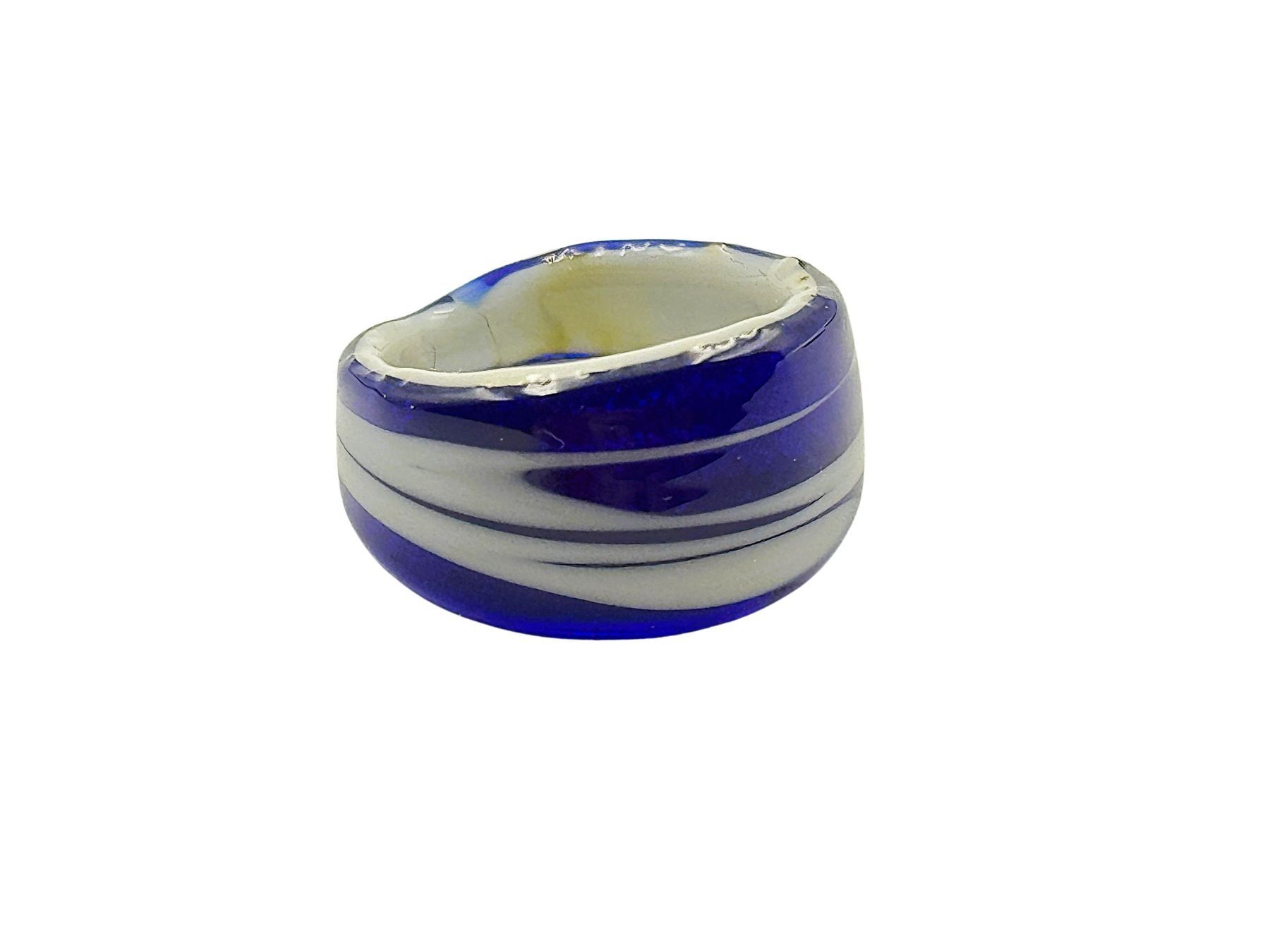 Murano Anelli: Ring Murano Glas G 54 Breite 12mm – Nuovo e nell'imballaggio originale da Oberkulm venduto da Murano-Schmuck 2