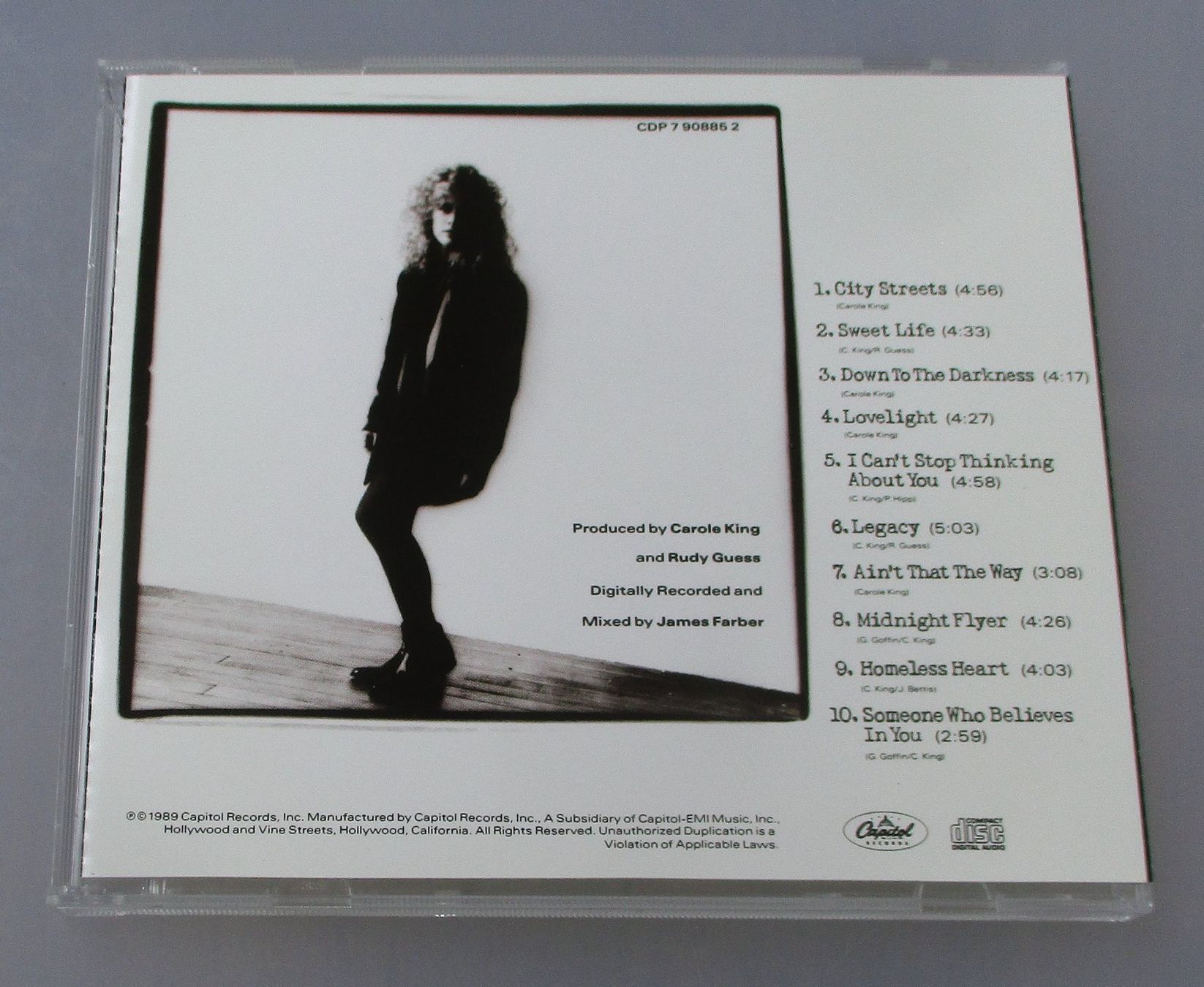 CD: CAROLE KING - City Streets – Usato da Wattwil venduto da Muriel11 1