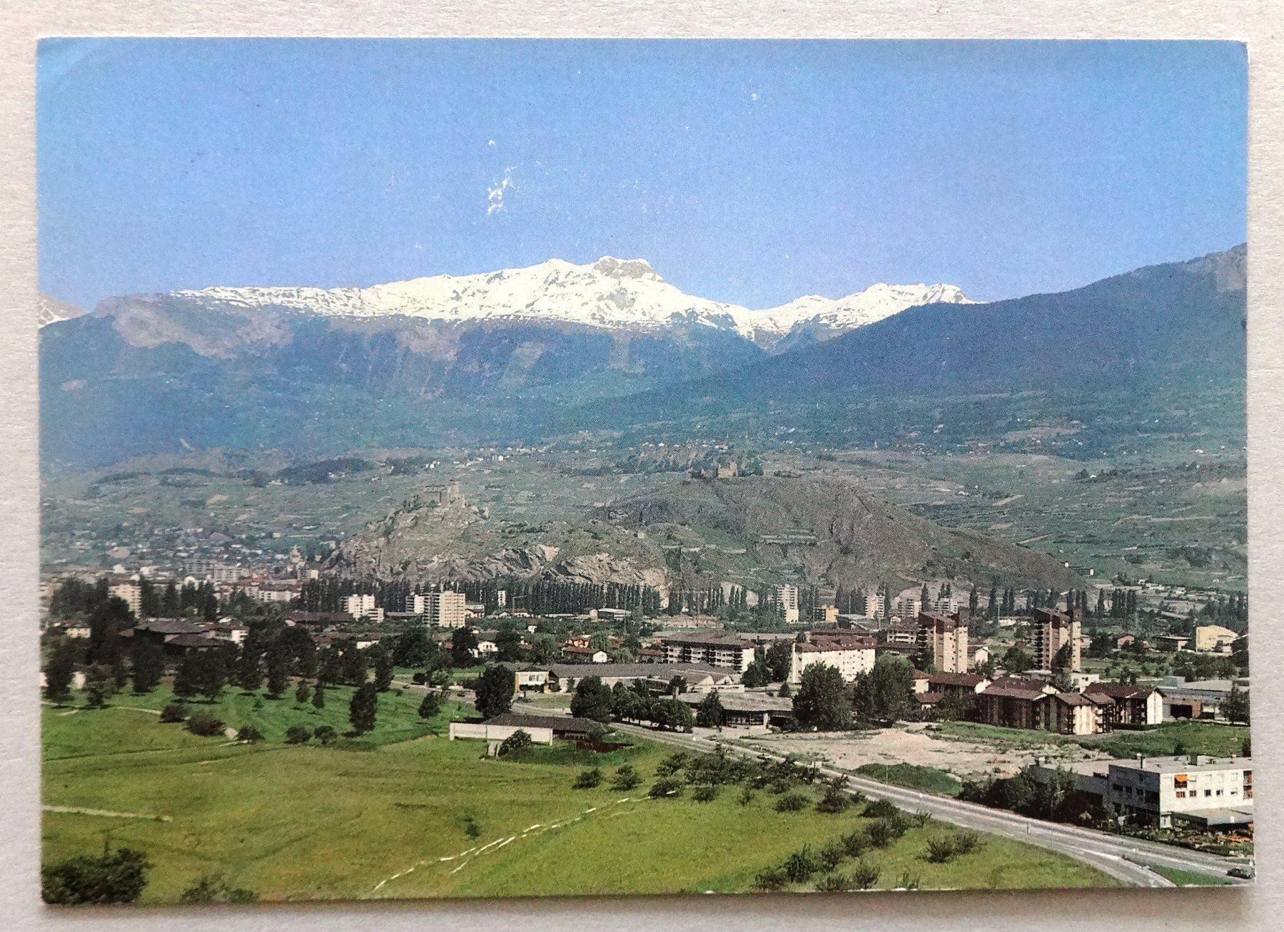 Cartoline postali: Sion - Quartier de Pro-Familia – Difettoso da Fétigny venduto da Billy2miny