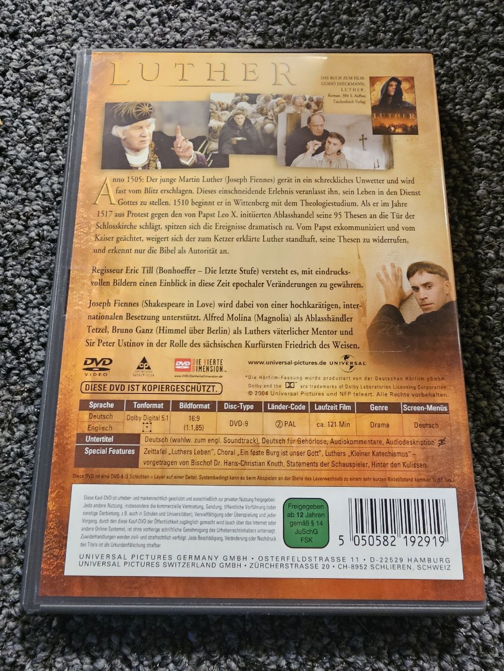 Tutti i DVDs: DVD Luther (21290) – Usato da Ruswil venduto da jan_bxl5 1