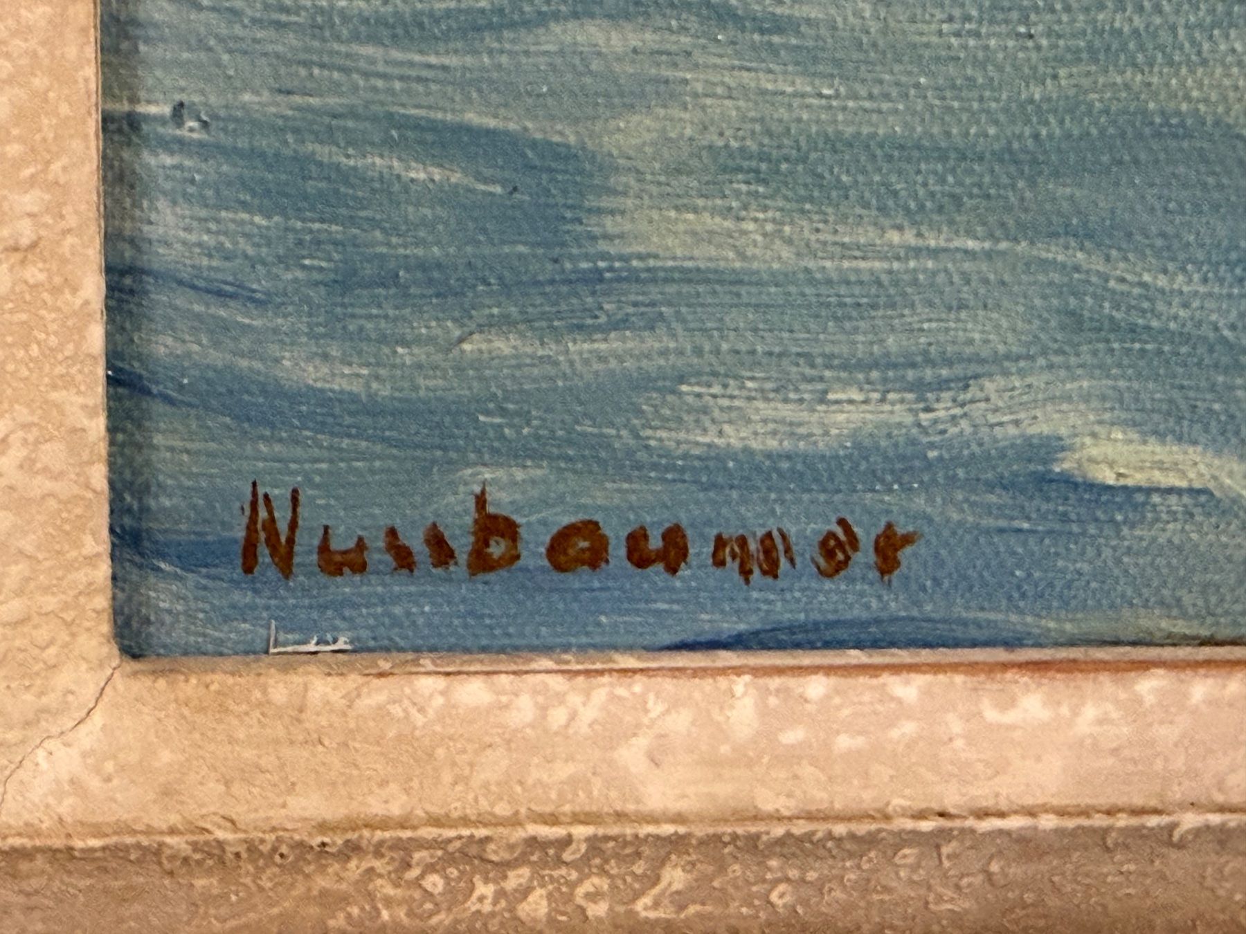 Tableaux: Otto Nussbaumer  Original Gemälde – D'occasion à Basel par PAUL_ART 5