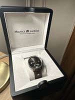 Maurice Lacroix Uhr, Chronograph, Lederarmband