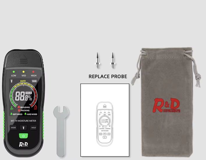 Misurare: Feuchtigkeitsmesser mit Farb-LCD-Display – Nuovo e nell'imballaggio originale da Châtelaine venduto da topshop.switzerland 8