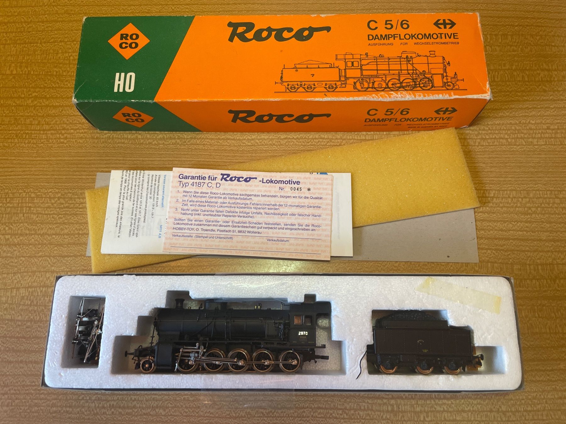 Roco Modellini di ferrovie: Defekte Roco H0 14111A Dampflok SBB 2978 – Difettoso da Suhr venduto da Daneli7 6