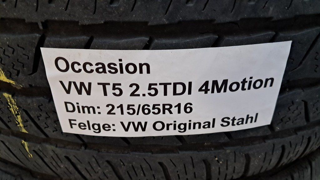 Volkswagen Pneus & Kompletträder: Radsatz VW T5 /T6 Transporter – Gebraucht aus Alpnach-Dorf von Hess-Automobile 9