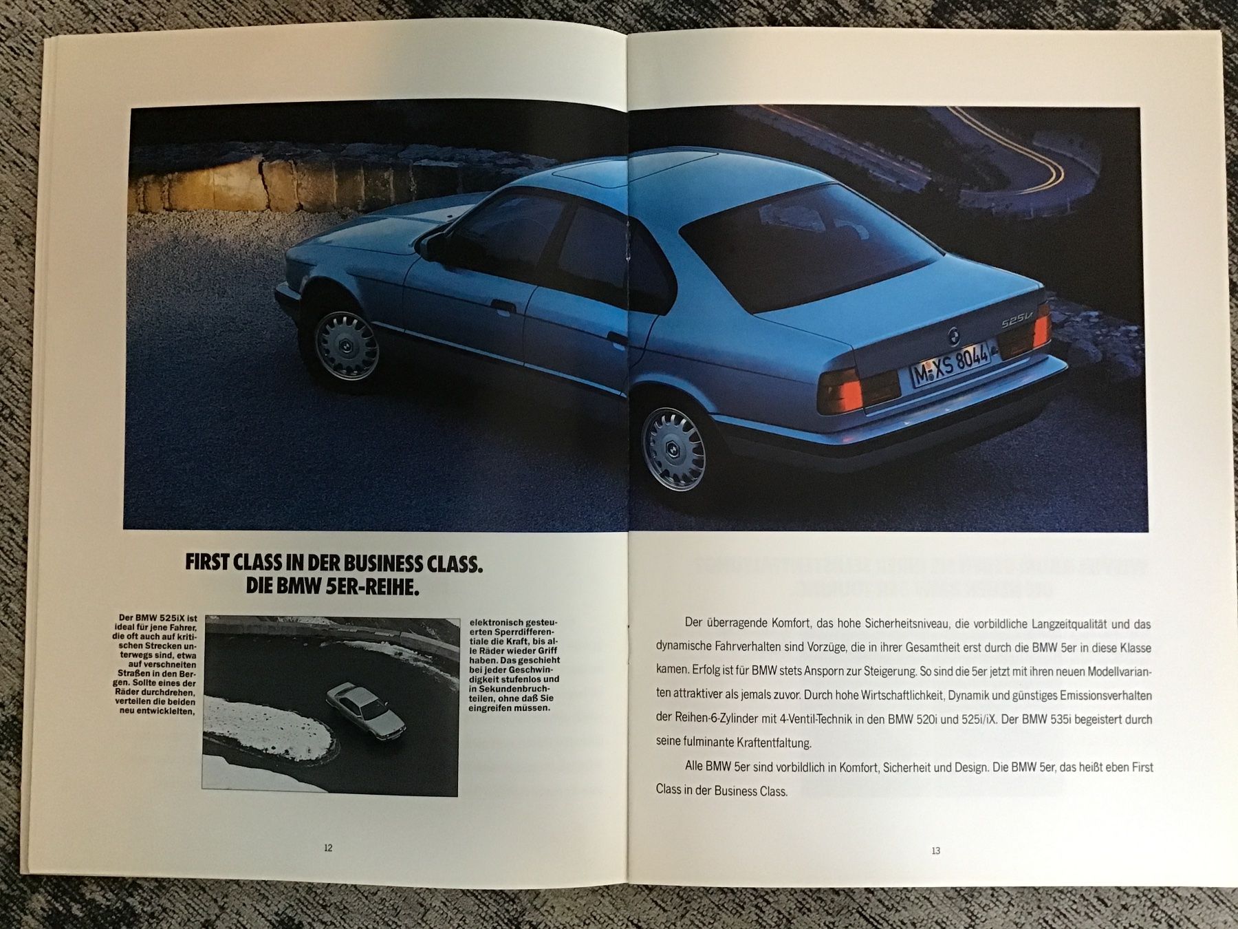 BMW Documenti: BMW Programm 1992 Verkaufsprospekt 26 Seiten 2/91 – Usato da Scherzingen venduto da Starseller62 4