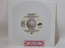 Vinyl Single Barry White Put Me In Your Mix für Jukebox