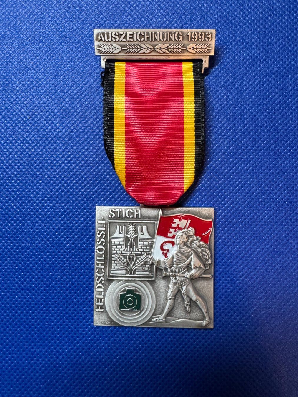 Medaillen: Feldschlösslistich 1993 Bannerträger – Gebraucht aus Murten von ea_Einkauf