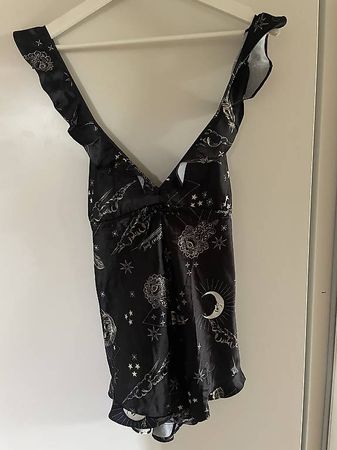 Victorias Secret Satin Playsuit Sternzeichen/Mond