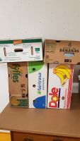 Umzugskarton - Bananen -  Carton de déménagement - Caisses