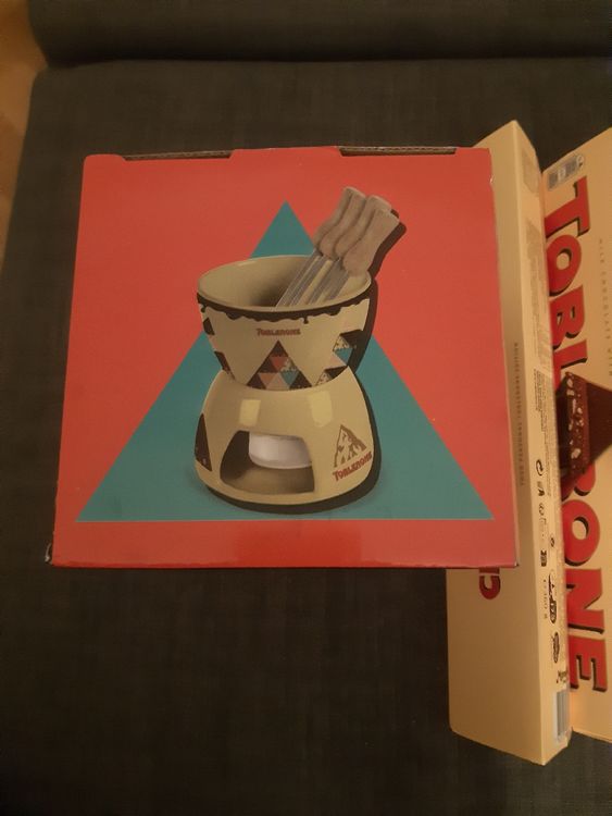 Set à fondue au chocolat Toblerone, 720g de Toblerone Kaufen auf Ricardo