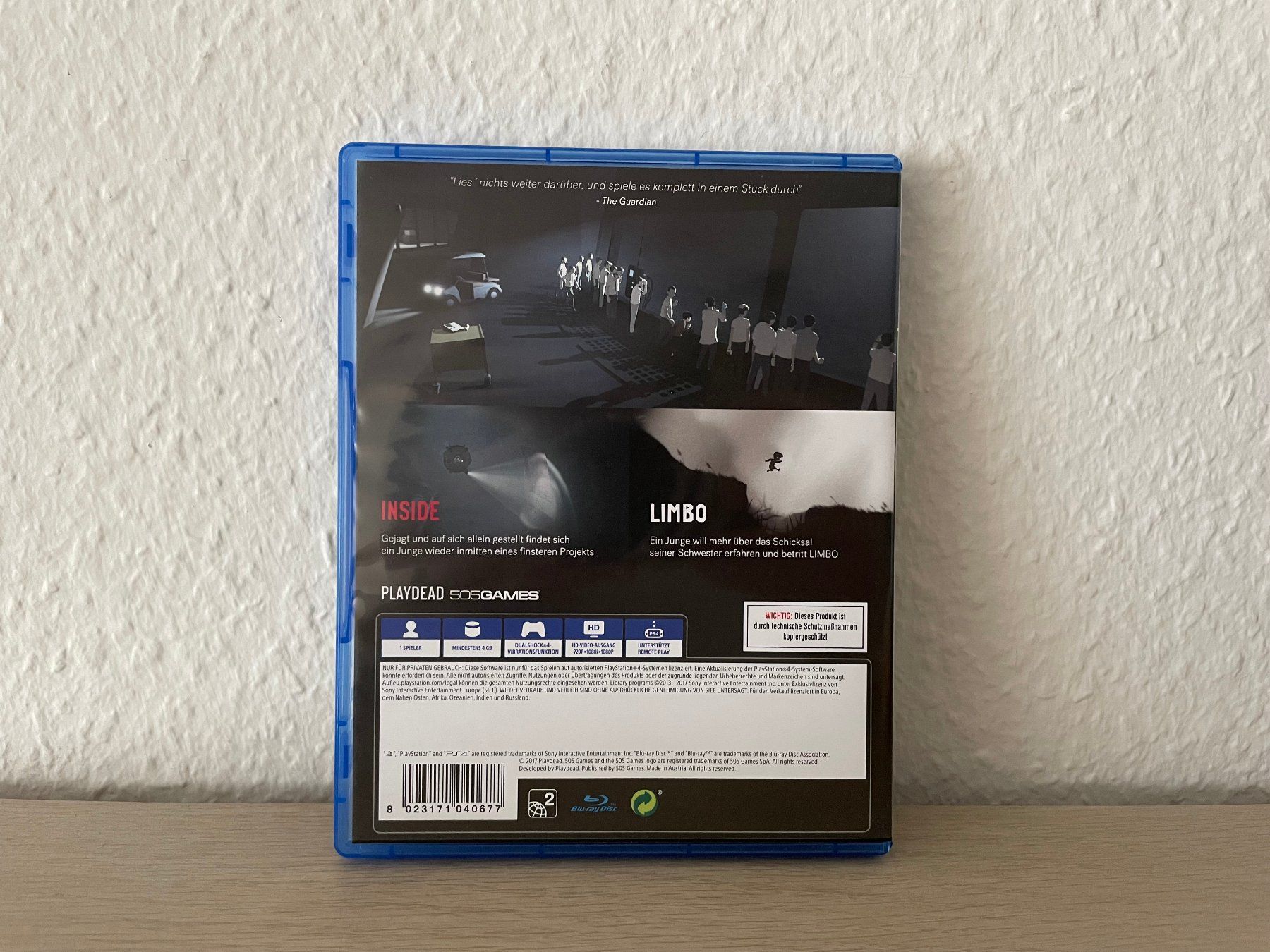 Sony Giochi: Inside & Limbo / PS4 – Usato da Allschwil venduto da SliceSlice 2