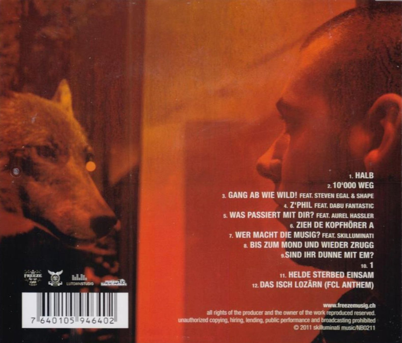 CD: Freeze  - Z'Phil – Usato da Brunnen venduto da Barfly5 1