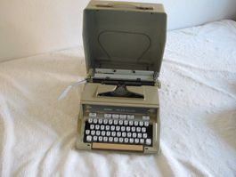 Hermes 3000 Schreibmaschine Mit Koffer Vintage Klassiker
