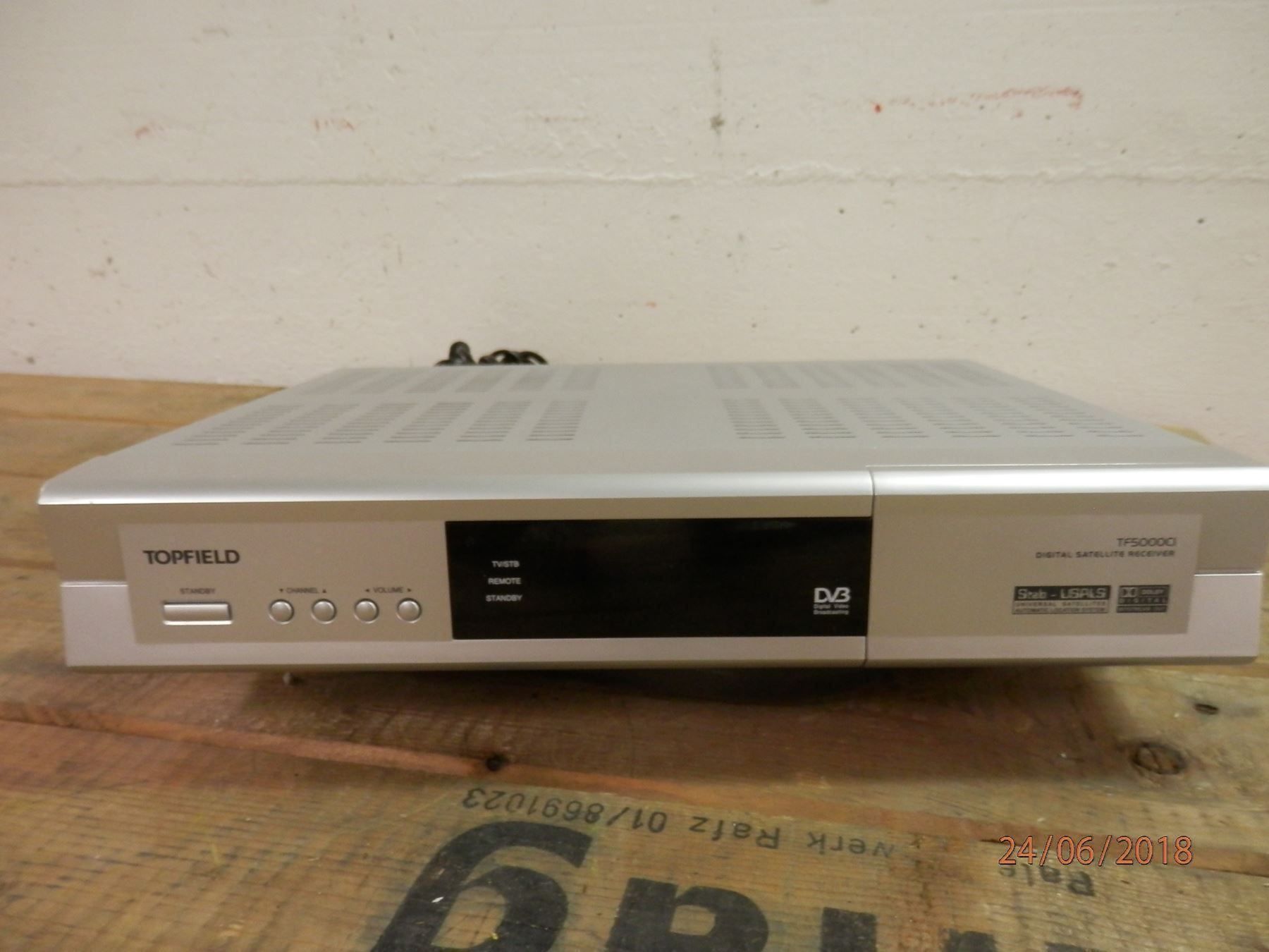 Topfield Ricevitori: TOPFIELD Satelliten Empfänger TF5000CI – Usato da Au ZH venduto da Drecom