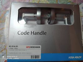 Türklinke mit Codeschliessung Code Handle OVP