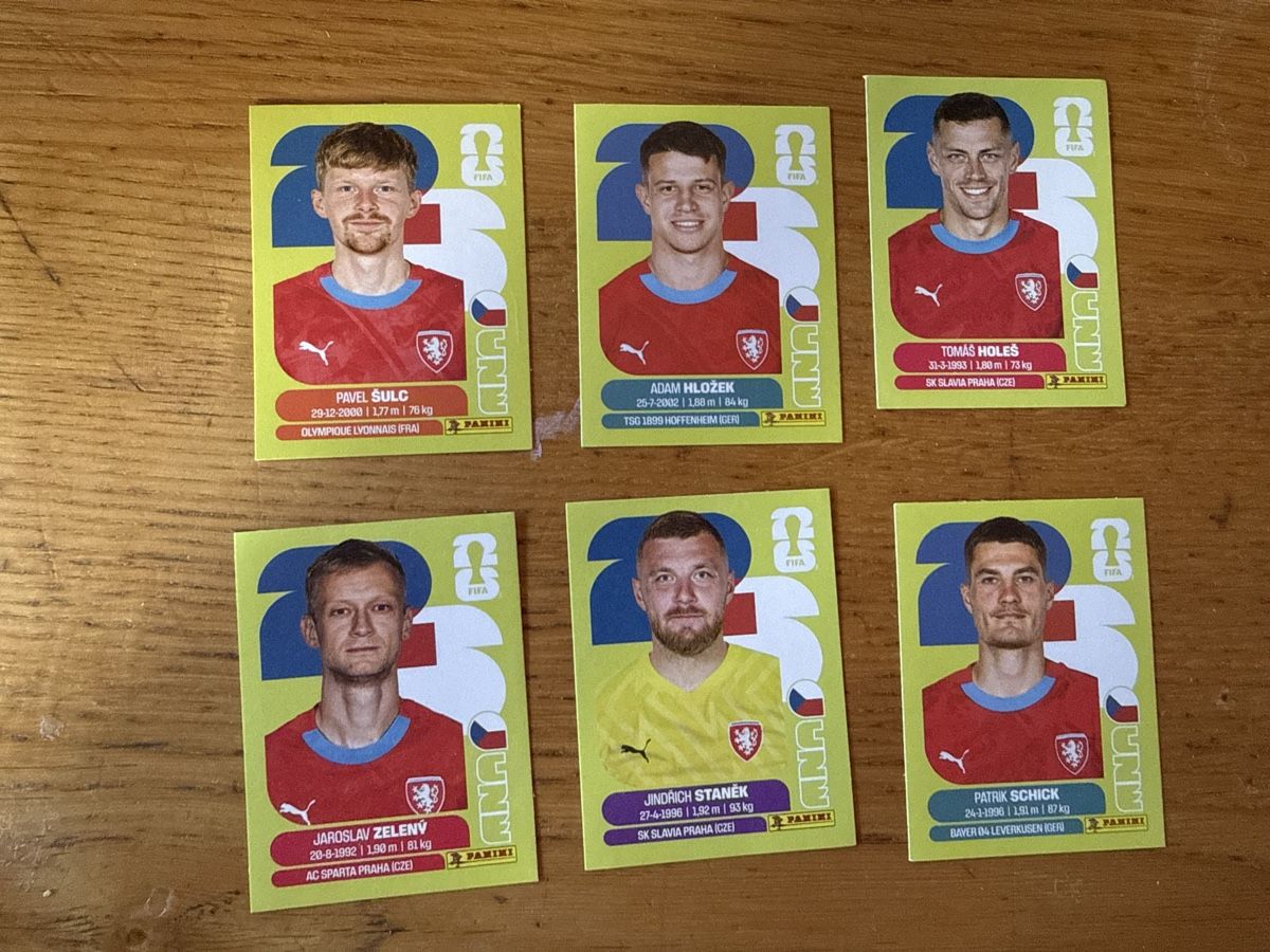 Panini Carte collezionabili: Panini 2026 CZE 6er Set – Nuovo (secondo la descrizione) da Masein venduto da Buender45