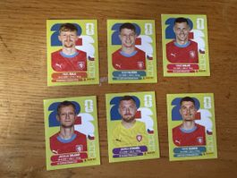 Panini 2026 CZE 6er Set