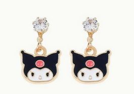 Kuromi : 1 paire boucles d'oreille *NEUF*