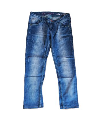 DESIGUAL coole Jeans Slim Fit Gr. 28 (36) / 34