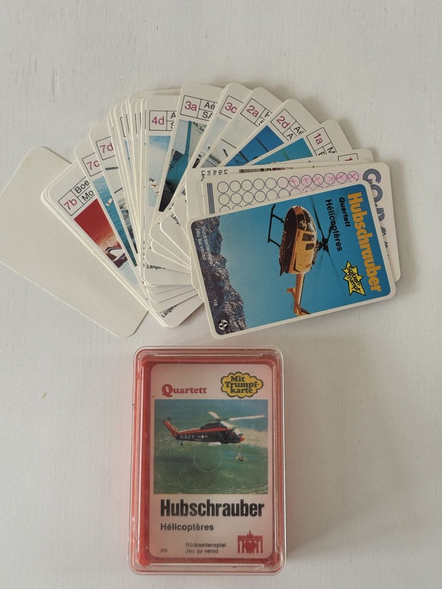 Jeux: 10 verschiedene Quartettspiel-Decks – D'occasion à Herrliberg par psm_67l5 3