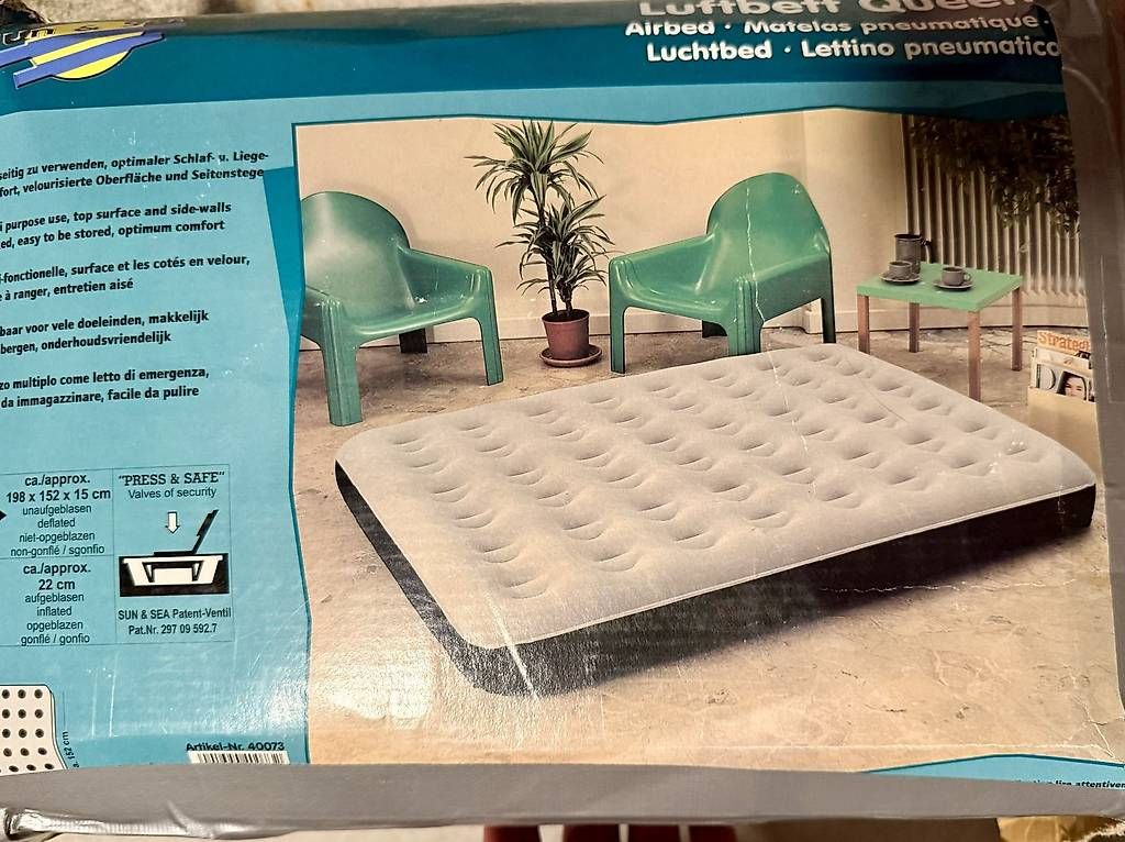 Materassi: Gratis Luftbett / aufblasbare Matratze zu verschenken – Usato da Schuebelbach venduto da jaflespacheco 1