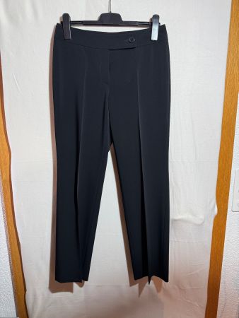 Schwarze Stoff Hose Anzugshose Gr. 38K von Gardeur