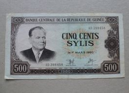 Guinee ++ 500 Sylis 1960