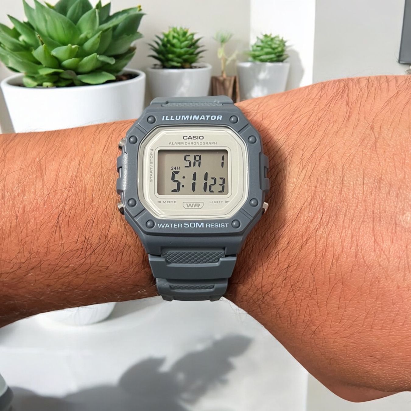 Casio Orologi: Casio Armbanduhren W-218HC-2AVDF – Nuovo e nell'imballaggio originale da Adlikon b.Regensdf venduto da GPITIME