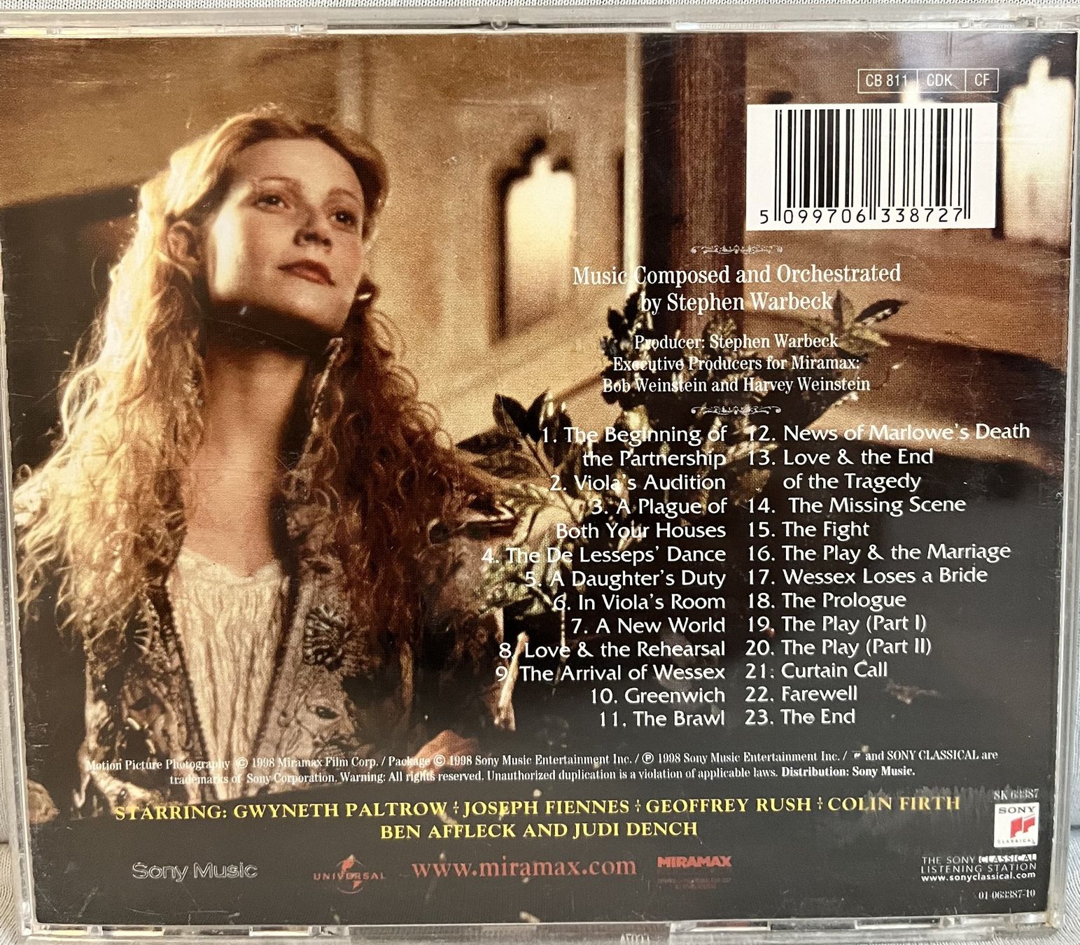 CDs: Shakespeare in Love & Forrest Gump – Gebraucht aus Bühl BE von psos 1