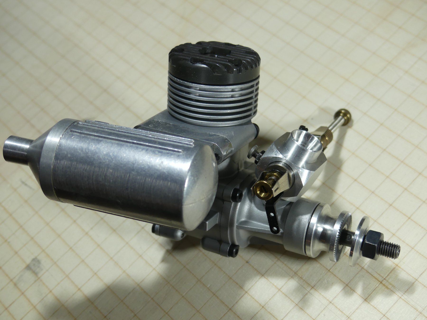 Moteurs: Webra 40 RC Blackhead 2-Taktmotor – D'occasion à Dürrenäsch par Seafang 1