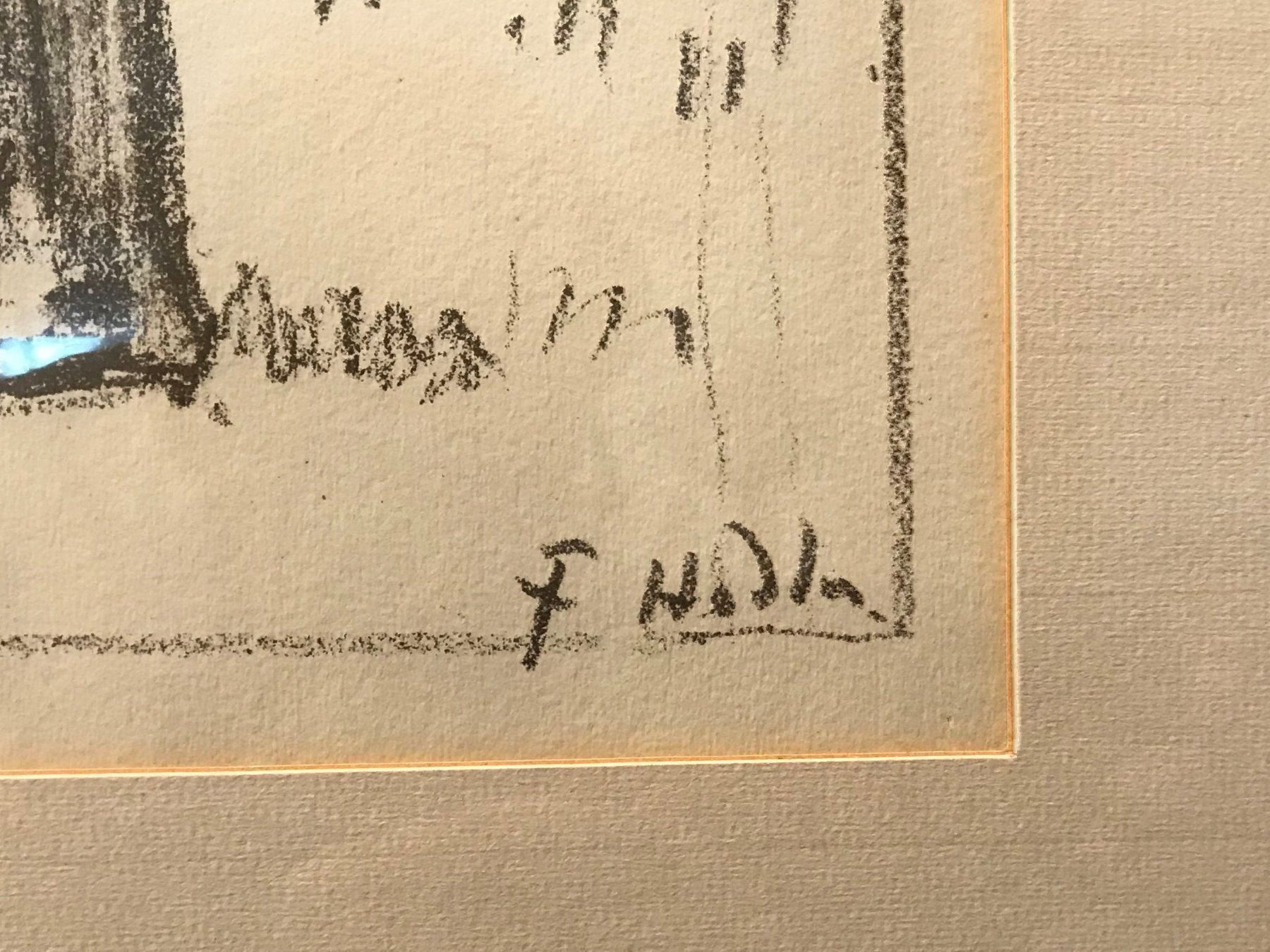 Grafica & Litografie: Ferdinand Hodler, Lithographie – Usato da Einsiedeln venduto da artgallery59 1