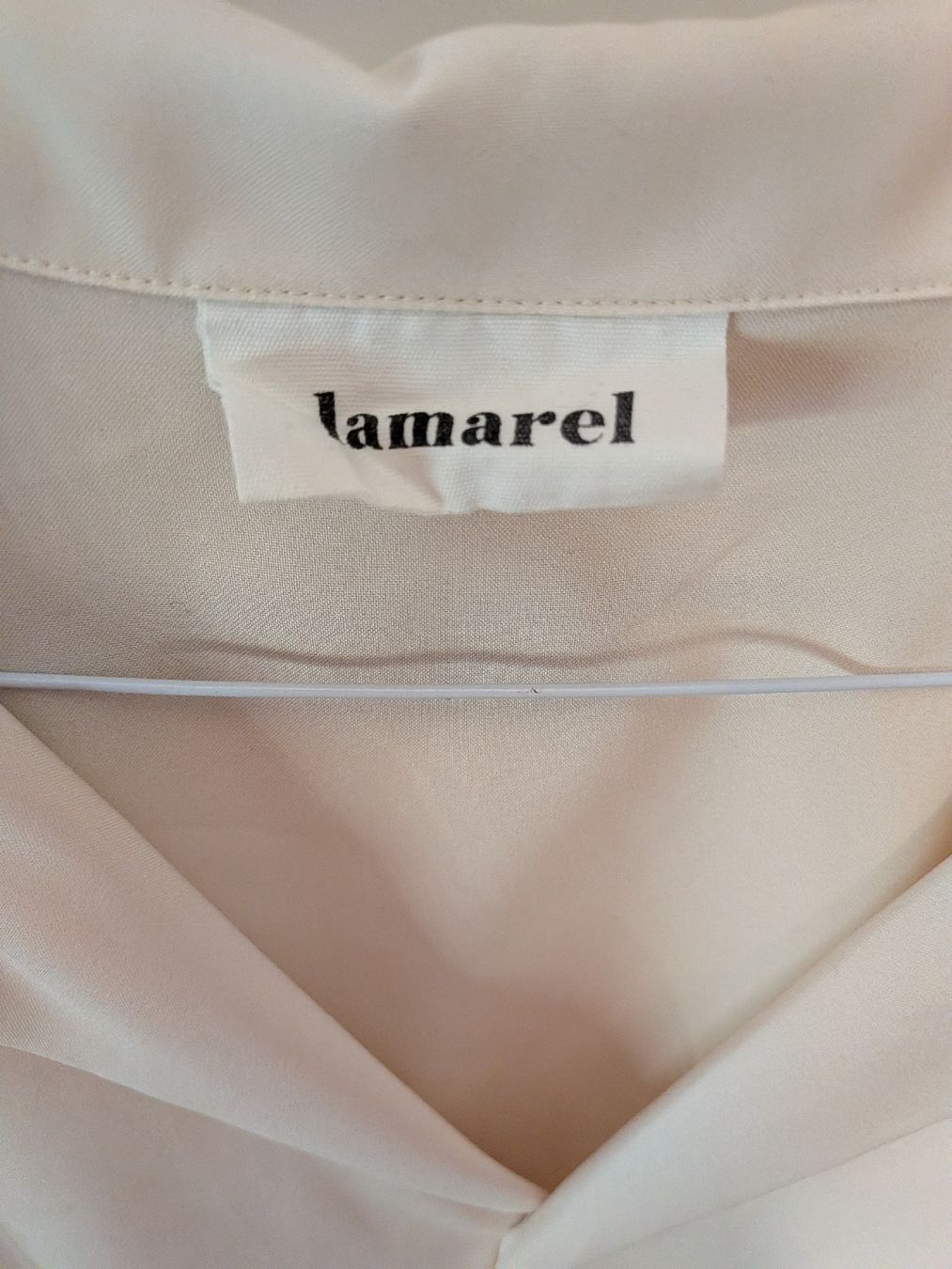 Lamarel Camicette: Lamarel Hemd kurzarm hellbeige  Einheitsgrösse – Usato da Nennigkofen venduto da hermineJ 1