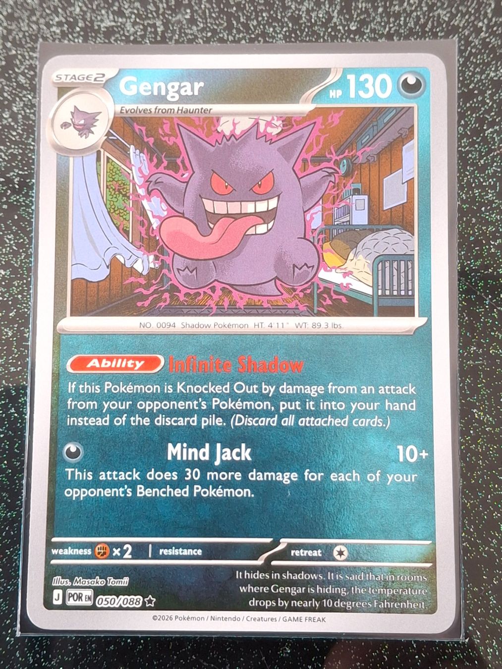 Pokémon Carte collezionabili: Perfect Order / Gengar 050/088 EN – Nuovo (secondo la descrizione) da Zug venduto da Vorphalak
