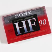 SONY HF 90 Leerkassette / Leere Musikkassette SEALED!