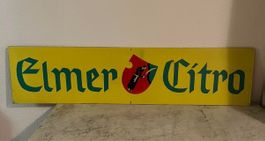 Alte Originale Blechtafel