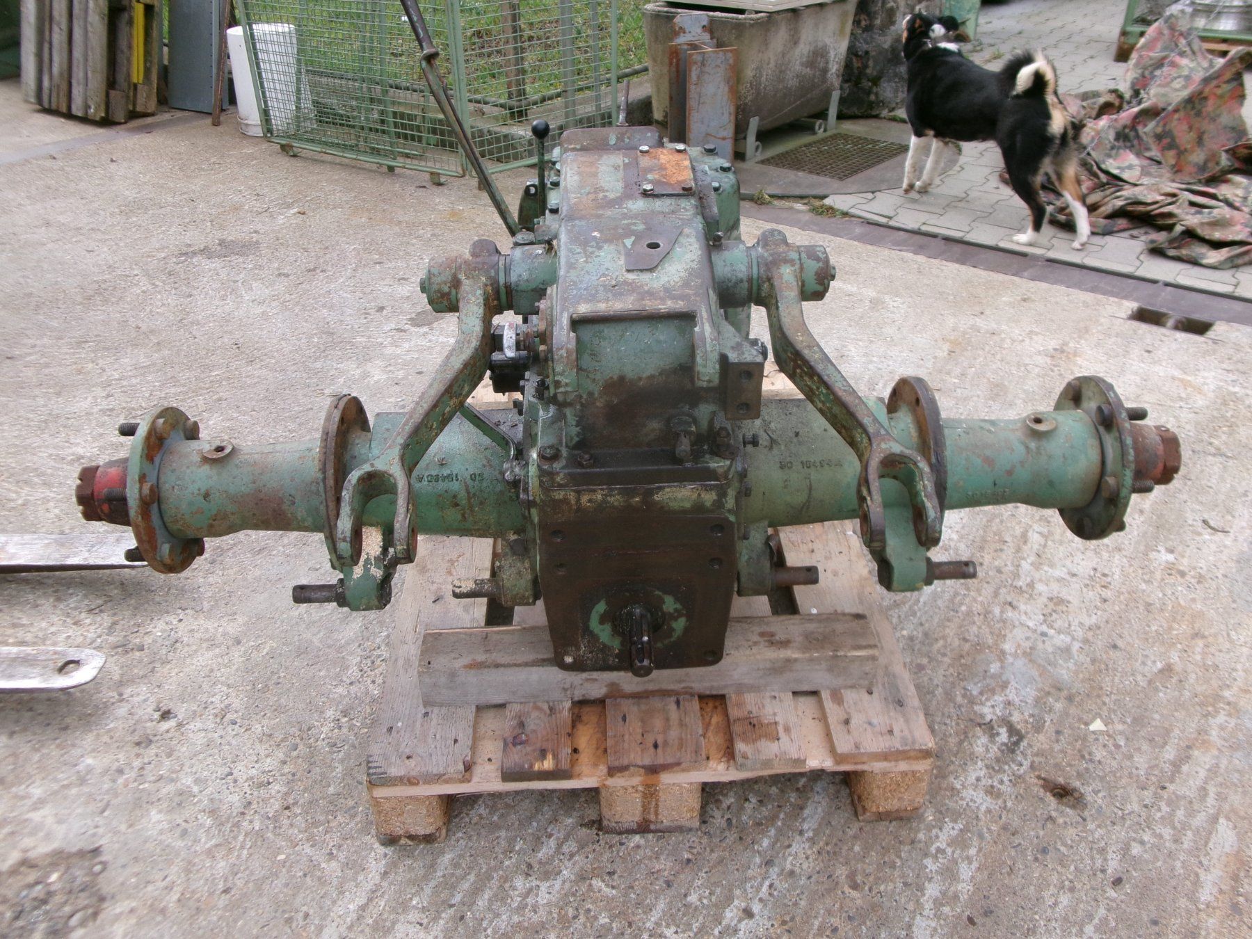 Bührer Traktoren: Bührer Traktor  OS 13 - Hinterachse / Getriebe / Hydraulik – Gebraucht aus Eschenbach SG von GM-29 2