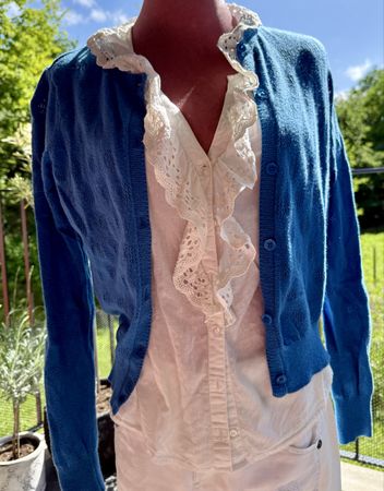 Cath Kidston Bluse und Strickjacke XS/164