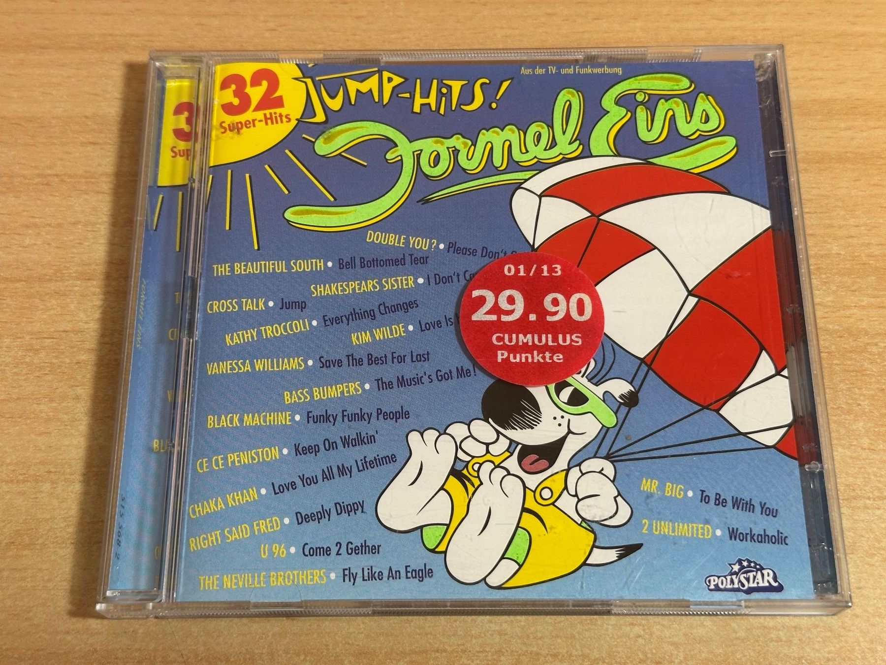 CD: K1 Various – Formel Eins - Jump Hits! - 2 CD – Usato da Rikon im Tösstal venduto da Alpenmutz